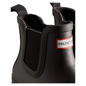 Hunter Women's 10 Insulated Chelsea Boots Rubber Waterproof Shoes Wellingtons